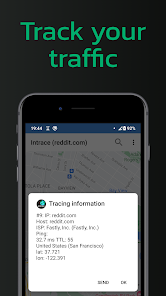 Intrace Visual Traceroute MOD APK 2.0.4 (Premium Unlocked) Android