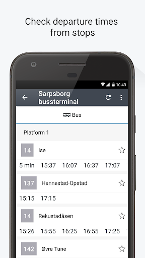 Screenshot of ØstfoldReise
