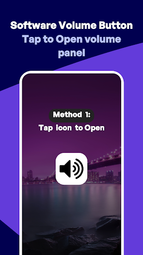 Android application Software Volume Button screenshort