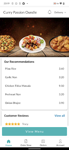 Curry Passion Oundle Screen 2
