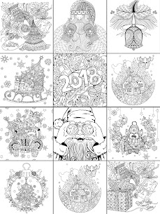 2022  Christmas Coloring Book 9