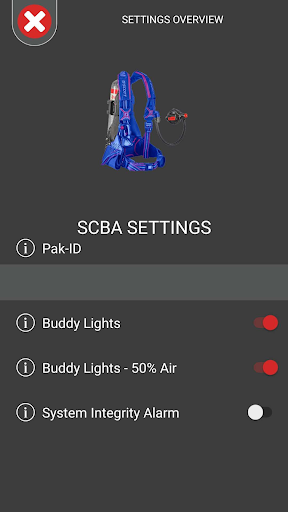 Screenshot of Air-Pak X3 Pro