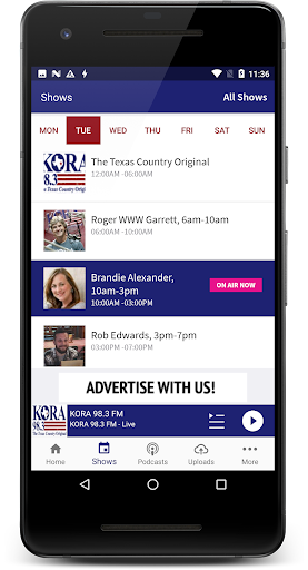 98.3 KORA Screen 2