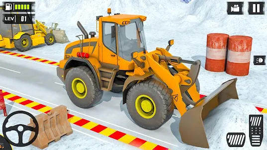 Snow Plow Truck Games: Modern
