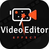 Video editor video maker, photo video maker music icon