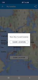 Live Location, GPS Coordinates 3.2.3 screenshots 5