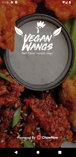 Android application Vegan Wangs screenshort