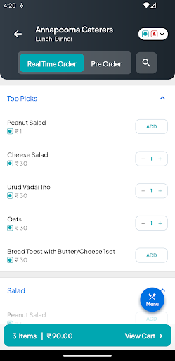 Platos - Cafeteria Redefined Screen 3