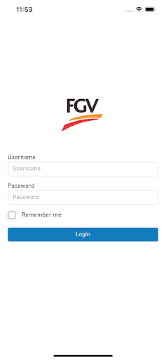 Android application FGVAS screenshort