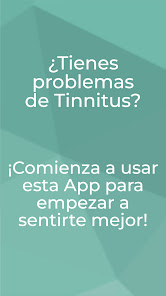Captura 1 Tinnitus - Alivio & Terapia android