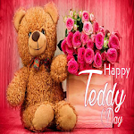 Cover Image of Скачать Happy Teddy Day:Greeting, Phot  APK