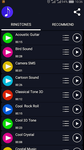 Super Nice Ringtones Screen 2