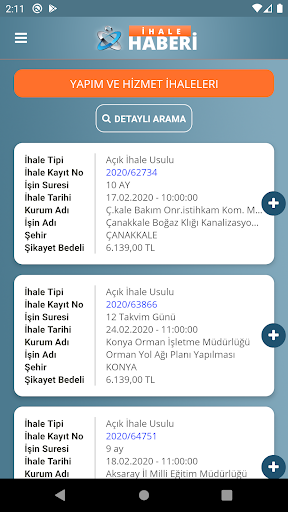 İhale Haberi Screen 3