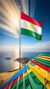 Kurdistan wallpapers - flag