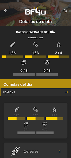 BeFit4u Screen 3