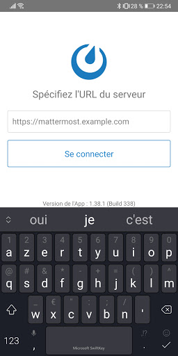Android application Rarcel Messenger screenshort