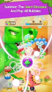Bubble Shooter: Dino Friends  screenshots 2