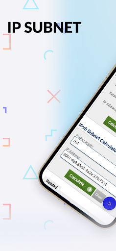 Android application IP Subnet Calculator screenshort