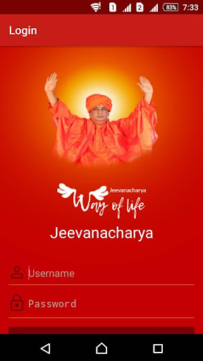 Android application Jeevanacharya screenshort