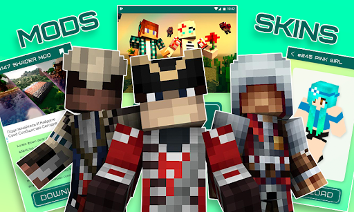 Android application Mods for Minecraft PE screenshort