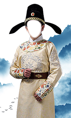 Man Chinese Costume Montageのおすすめ画像4
