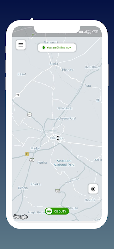 Cabzoo Driver App Screen 2