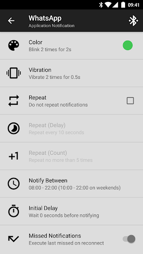 Screenshot of Tools & Mi Band