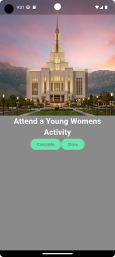 Girls Camp Bingo Screen 2