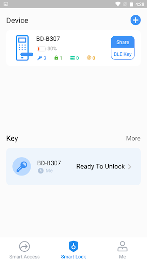 Be-Tech Smart Access Screen 3