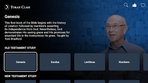 Android application Torah Class screenshort