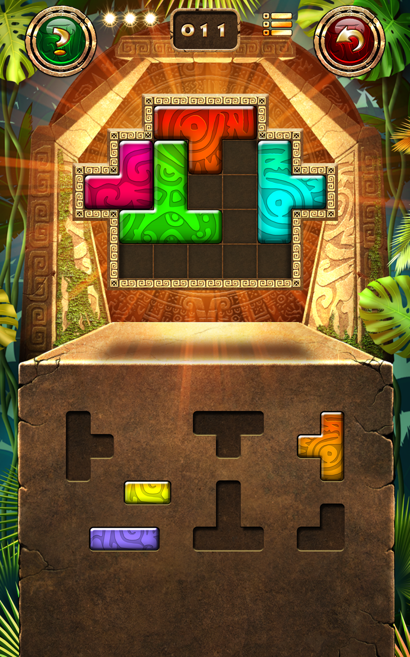 Android application Montezuma Puzzle screenshort