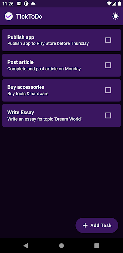 TickToDo: To-Do List & Tasks Screen 2