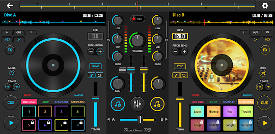 DJ Music mixer - DJ Mix Studio