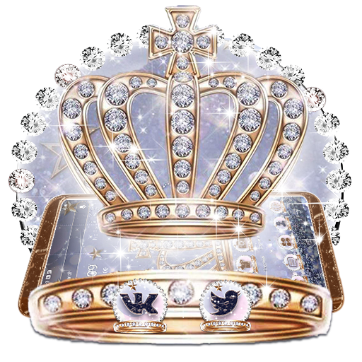 Diamond Crown Theme Launcher logo