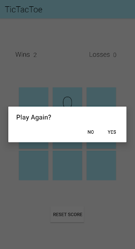 TicTacToe Screen 3