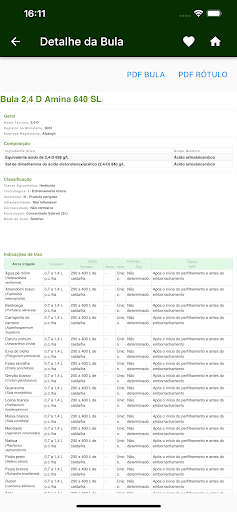 Bulário Defensivos Agrícolas Screen 3