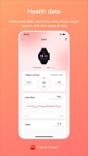 Android application Fenda Smart screenshort