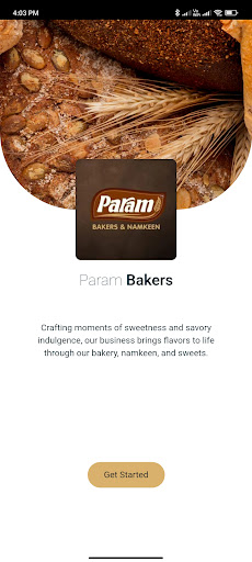 Android application Param Bakers Patiala screenshort