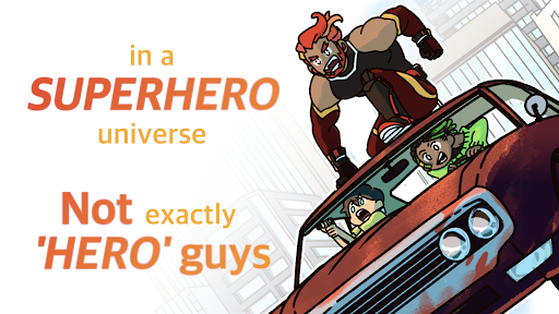 Not Exactly A Hero: Story Game Screen 2