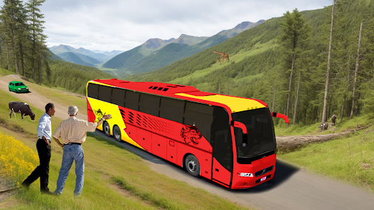 Offroad Bus Driving Game 2024
