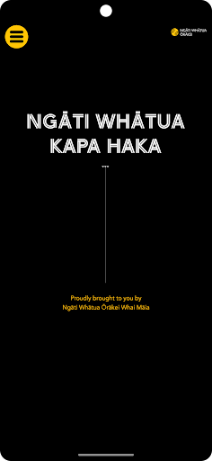 Android application Ngāti Whātua Kapa Haka screenshort