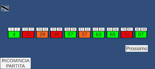 Android application Guess a Number screenshort