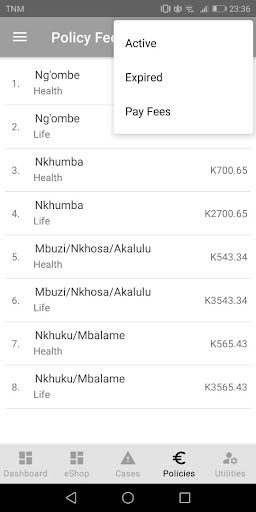Chiweto Insurance Screen 3