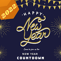 New Year countdown 2022