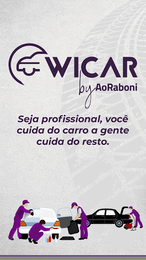 Android application Wicar - Profissional screenshort