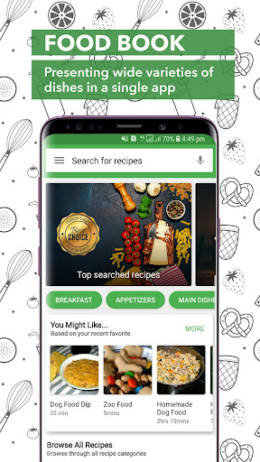 Food Book Recipes Screenshot 2 - AppWisp.com