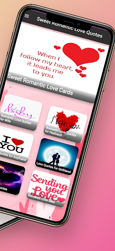 Sweet Romantic Love Quotes Screen 2