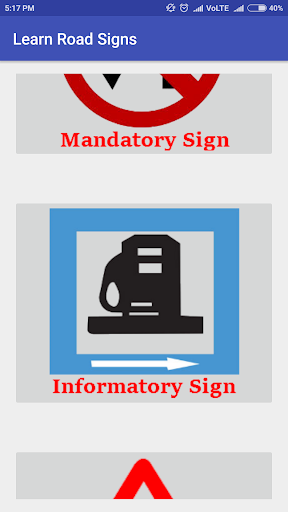 LLR - Learn Road Signs INDIA Screenshot 2 - AppWisp.com