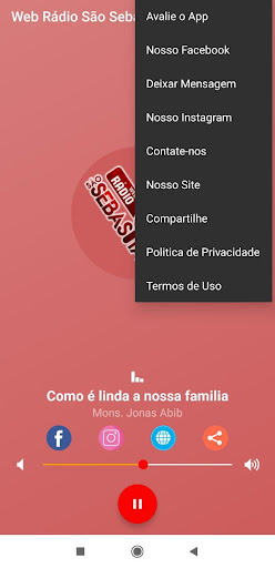 Web Rádio São Sebastião Ipu-CE Screen 2