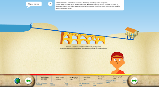 Timeline of Inventions Screen 3